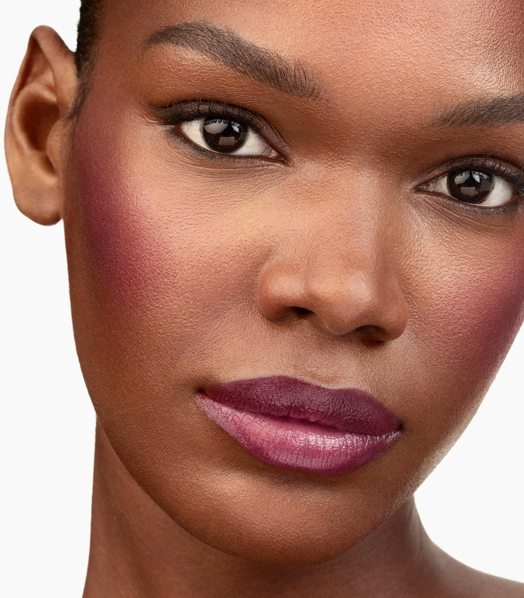 MAKE Beauty Skin Mimetic Microsuede Blush Galactic – Matte Purple, Travel-Size, Non Comedogenic