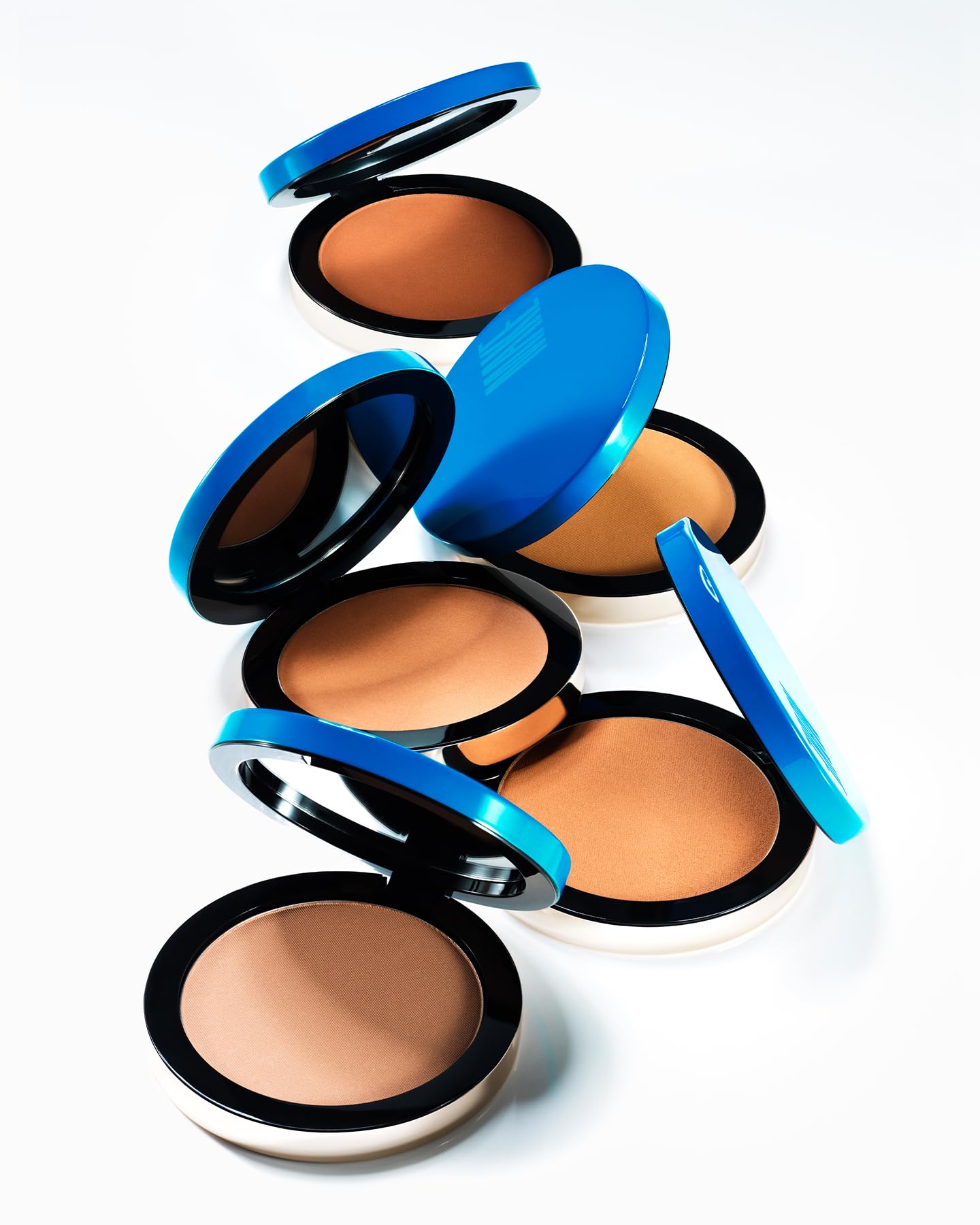 MAKE Beauty Skin Mimetic Microsuede Bronzer Powder – Lunar, Matte Buildable Bronzer for Fair to Light Skin