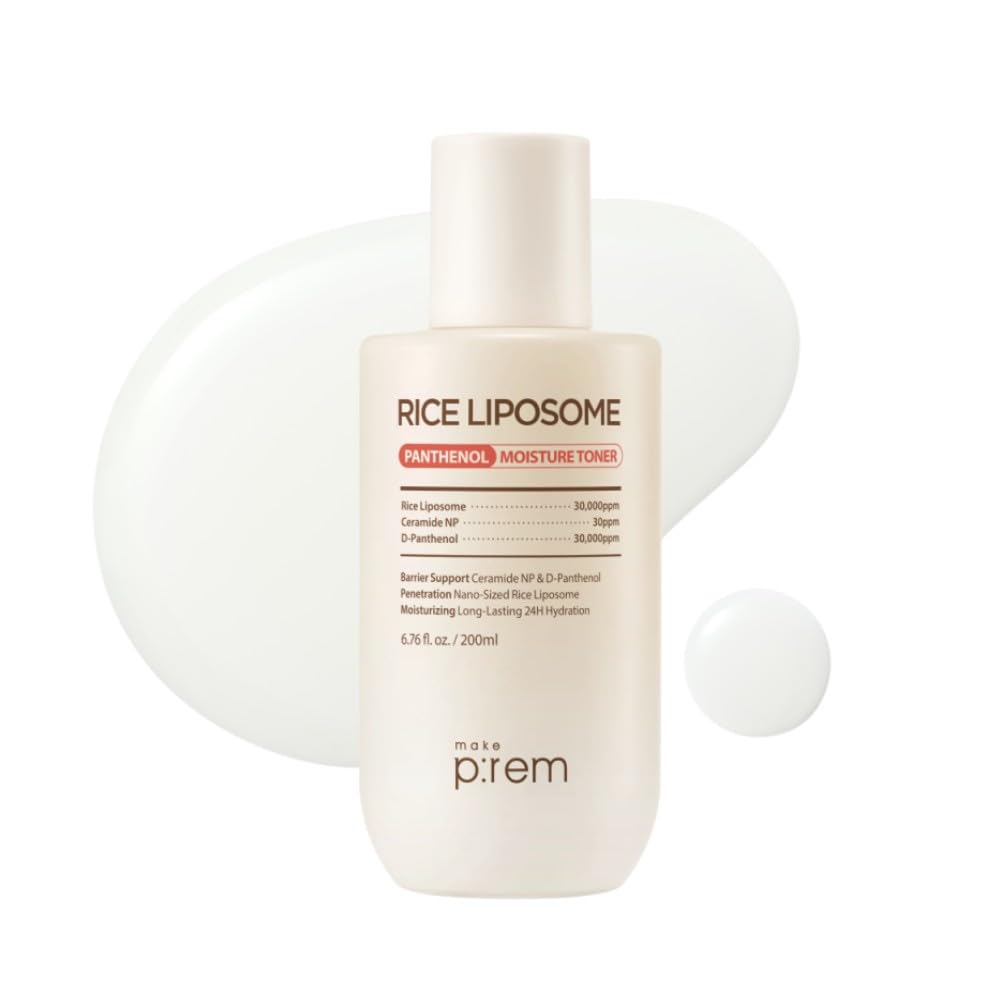 Make P:REM Rice Liposome Toner – Lightweight Hydration & Barrier Support