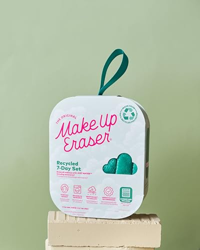 MakeUp Eraser Original 7-Day Set – Water-Only Makeup Removal (7 ct) | Recycled Green
