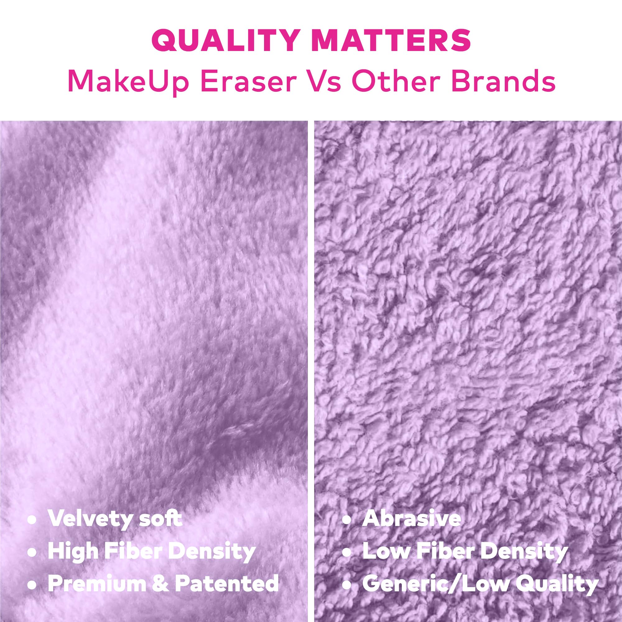 MakeUp Eraser The Original 7-Day Set – Water-Activated Makeup Remover (Cloud 9, 7ct)