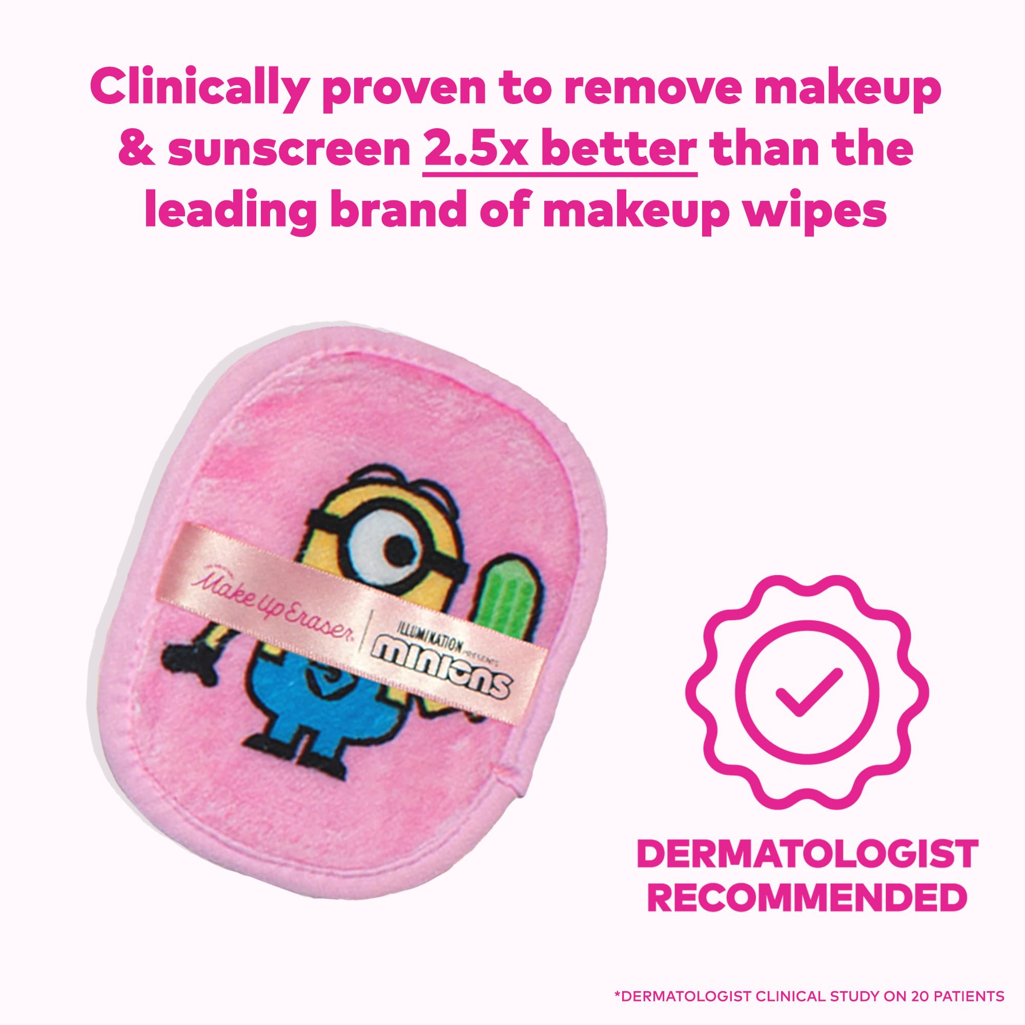MakeUp Eraser The Original 7-Day Set – Erase All Makeup with Just Water (Waterproof) – 7-Count