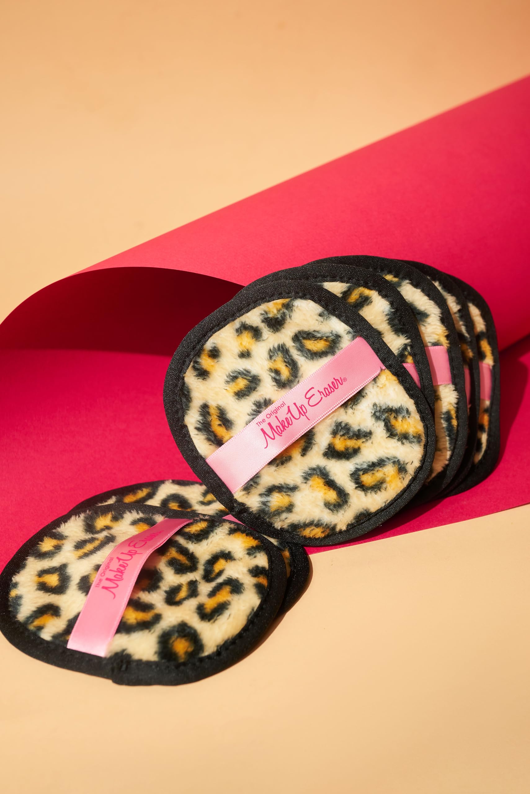 MakeUp Eraser Leopard 7-Day Set – Water-Only Makeup Removal, 7 Cloths