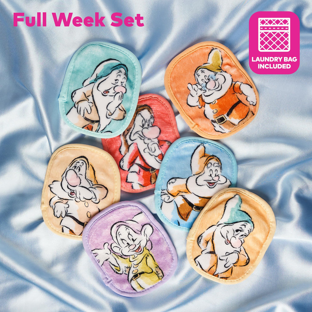 MakeUp Eraser Original 7-Day Snow White Set – Remove All Makeup With Just Water