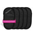 MakeUp Eraser Mini Pro 5-Pack – Remove All Makeup With Just Water (Chic Black)