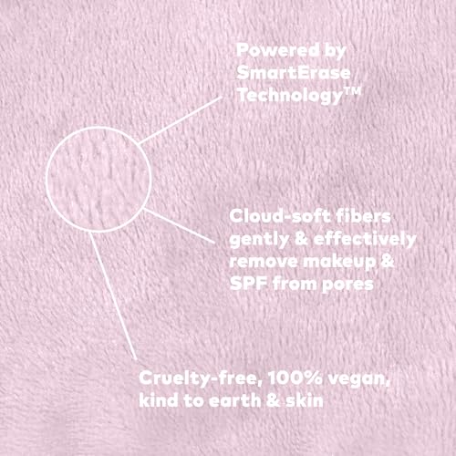 MakeUp Eraser Mini PRO – Erase All Makeup with Just Water (Silver Infused) 1ct