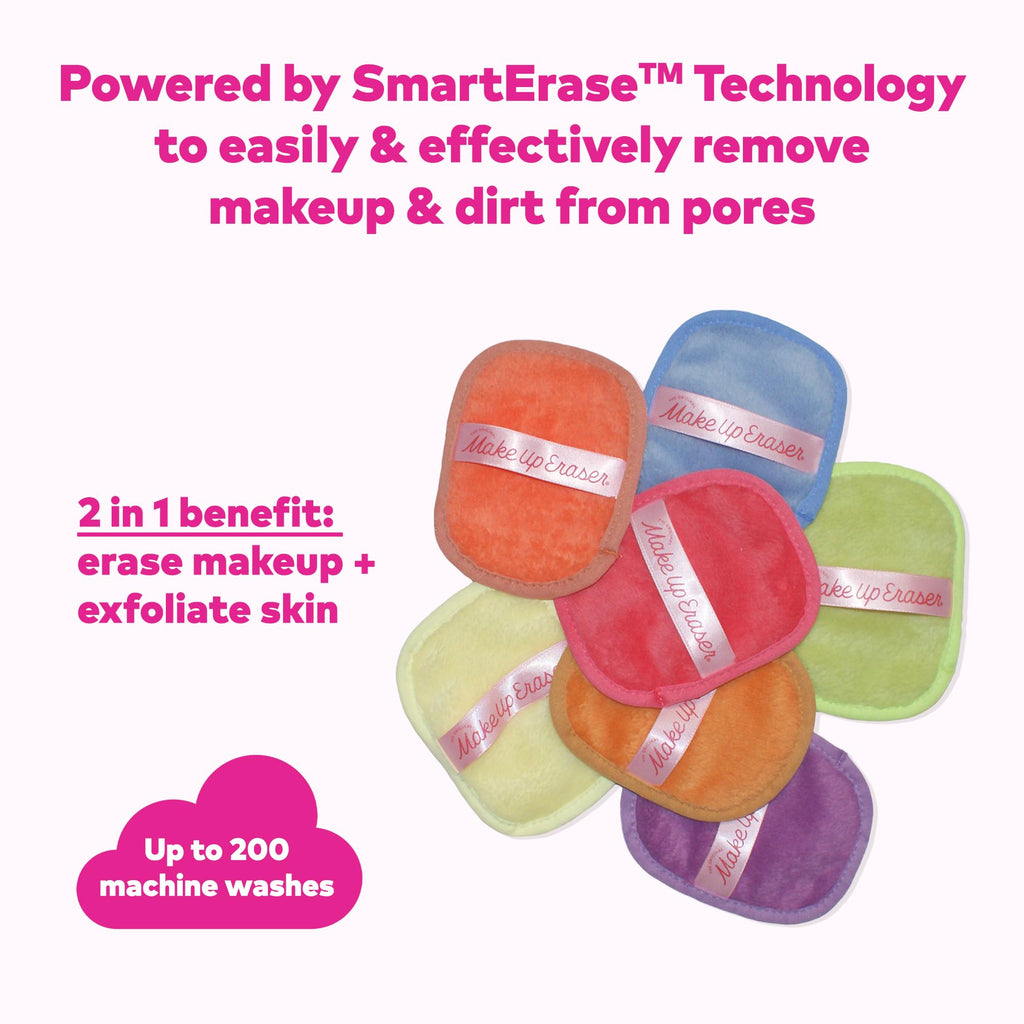 The Original MakeUp Eraser 7-Day Set – Remove All Makeup with Just Water