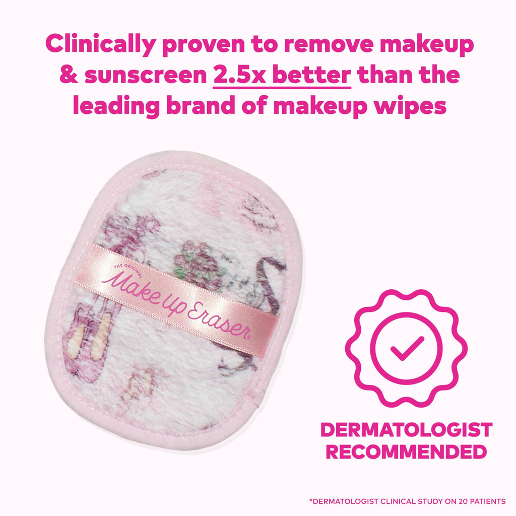 MakeUp Eraser Original 7-Day Set – Erase All Makeup with Just Water | Waterproof Mascara & More | Ballet Core 7ct