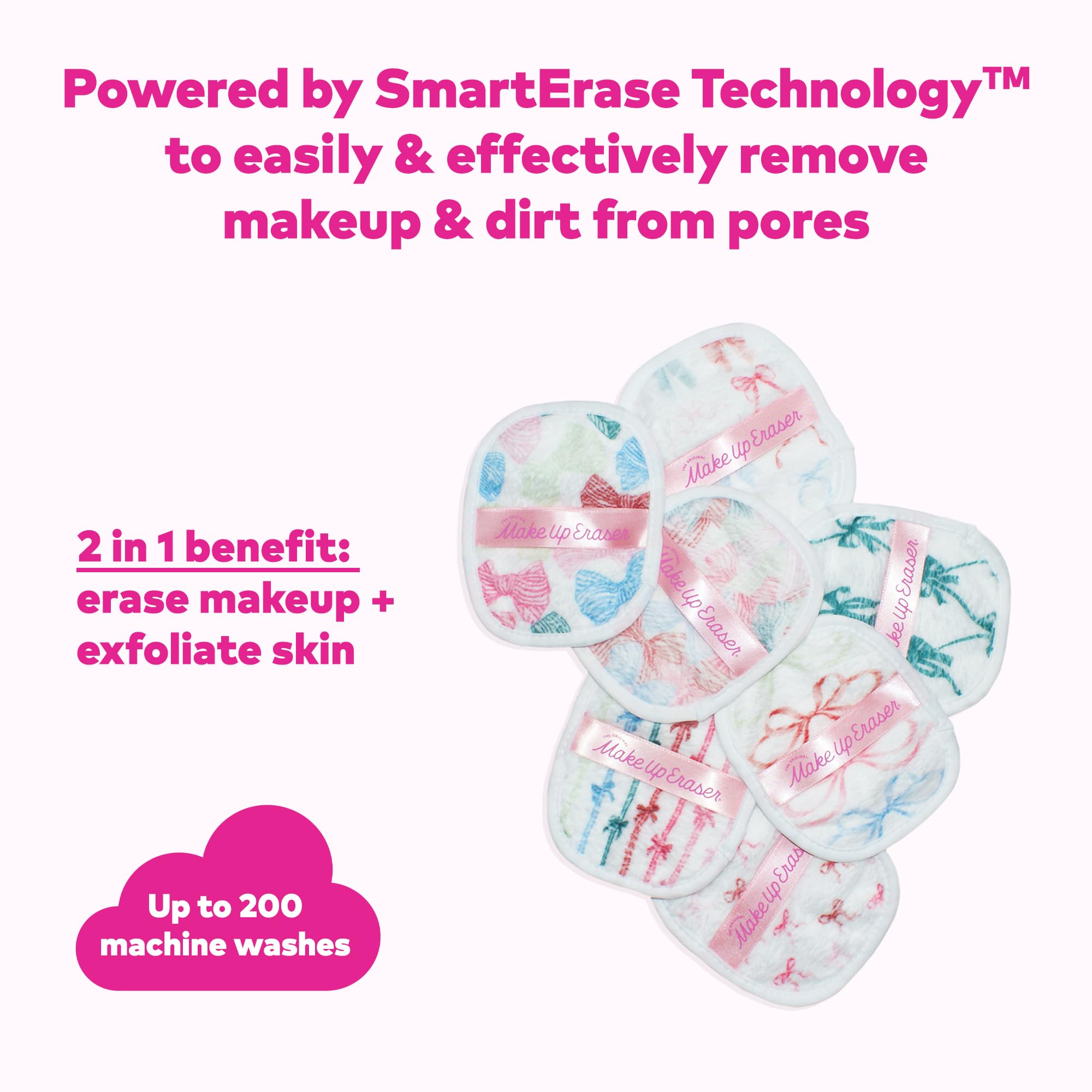 MakeUp Eraser Original 7-Day Set – Erase All Makeup with Water (7ct)