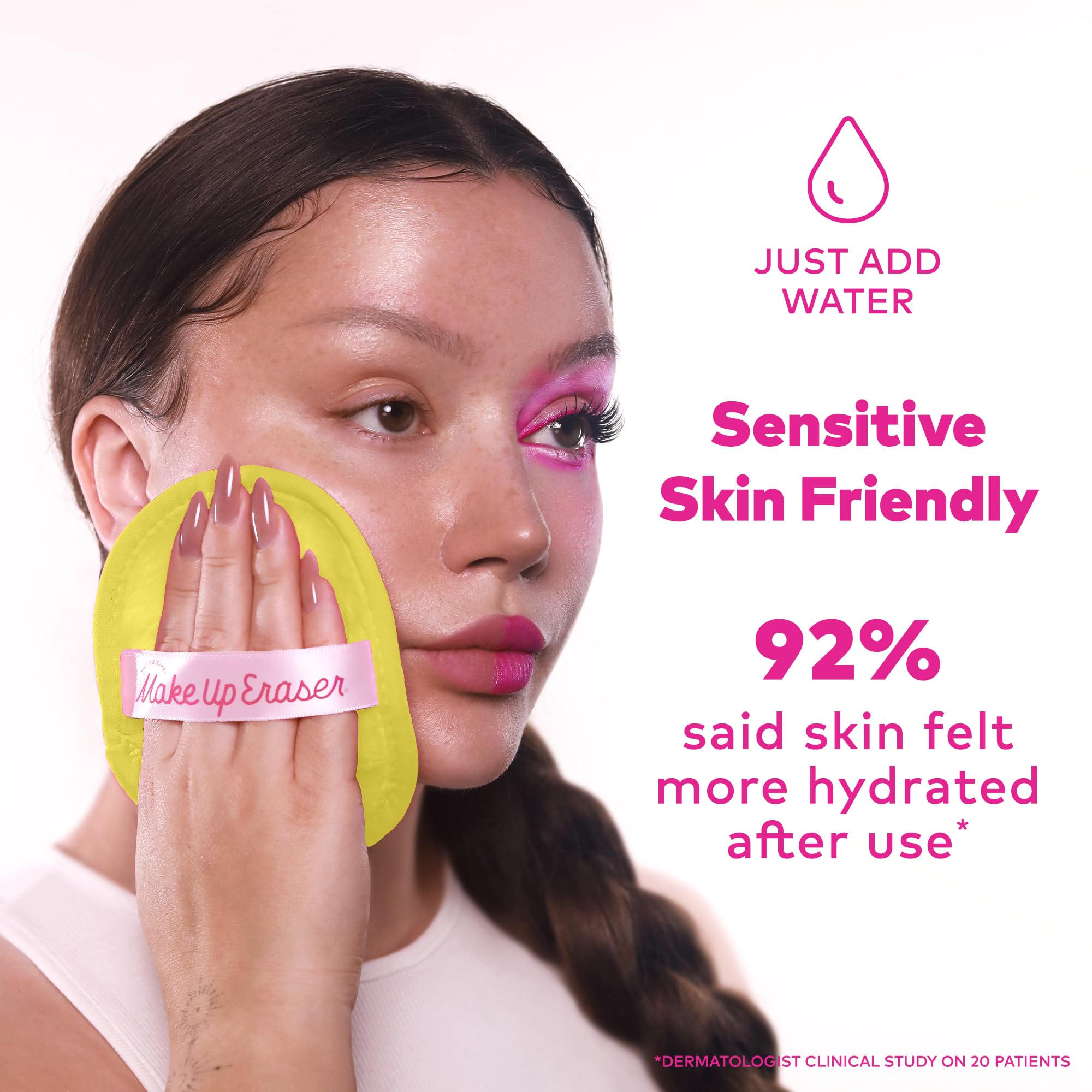 The Original MakeUp Eraser 7-Day Set – Remove All Makeup with Just Water (Limoncello, 7ct)