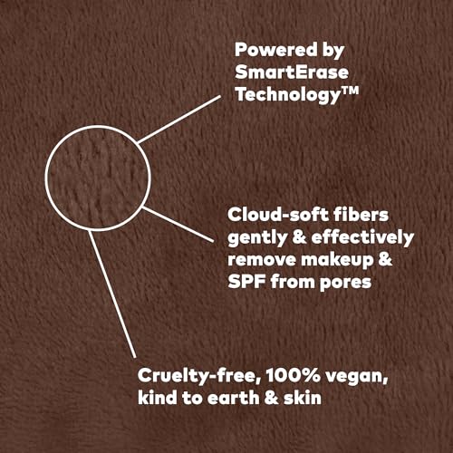 MakeUp Eraser PRO Mocha – Water-Only Makeup Remover, 1ct