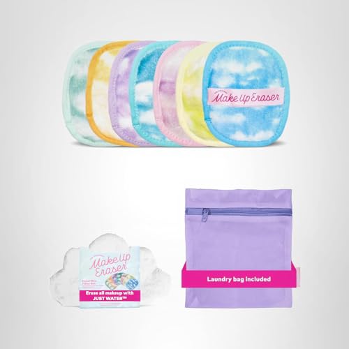 MakeUp Eraser The Original 7-Day Set – Water-Activated Makeup Remover (Cloud 9, 7ct)