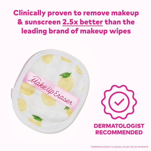 The Original MakeUp Eraser 7-Day Set – Remove All Makeup with Just Water (Limoncello, 7ct)