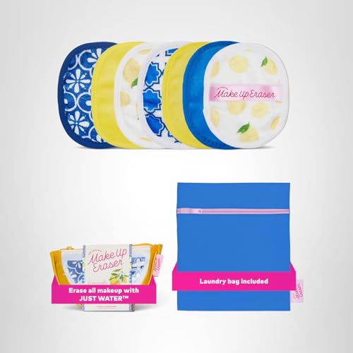 The Original MakeUp Eraser 7-Day Set – Remove All Makeup with Just Water (Limoncello, 7ct)