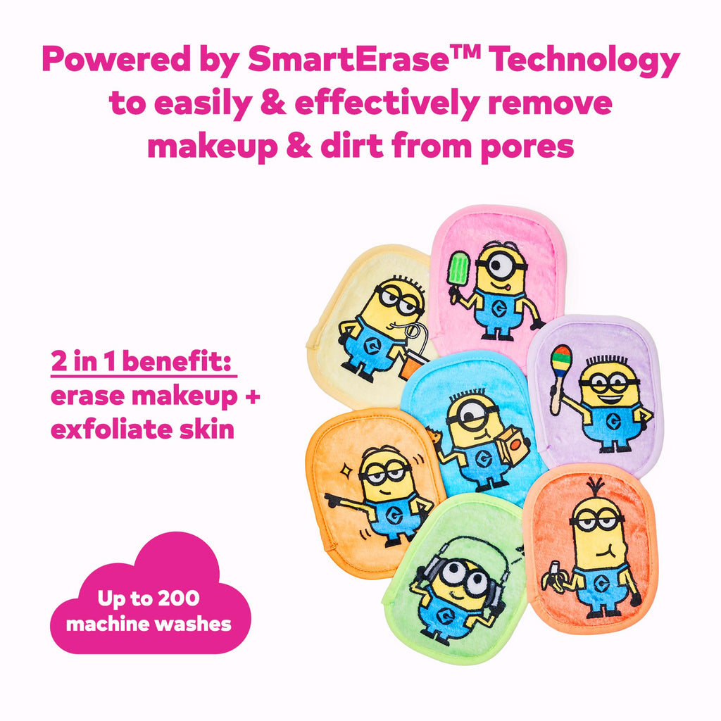 MakeUp Eraser The Original 7-Day Set – Erase All Makeup with Just Water (Waterproof) – 7-Count