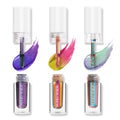 MAKI YIKA 3-Piece Glitter Liquid Eyeshadow – Multichrome Topper, Long-Lasting, Vegan & Cruelty-Free