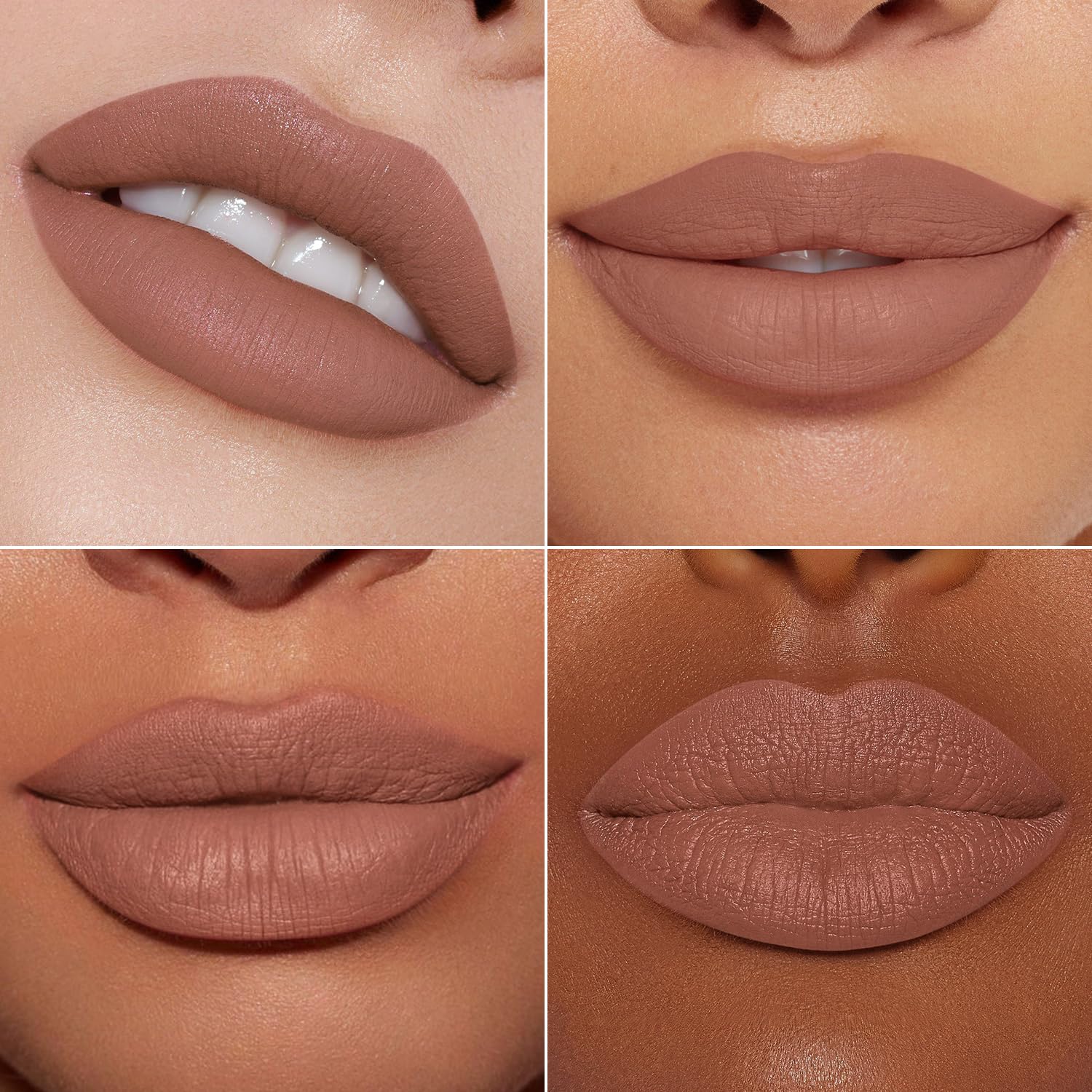 MAKI YIKA 3Pcs Matte Lipstick Set – Red, Nude & Orange; Long-Lasting, Transfer-Proof, Smudge-Resistant