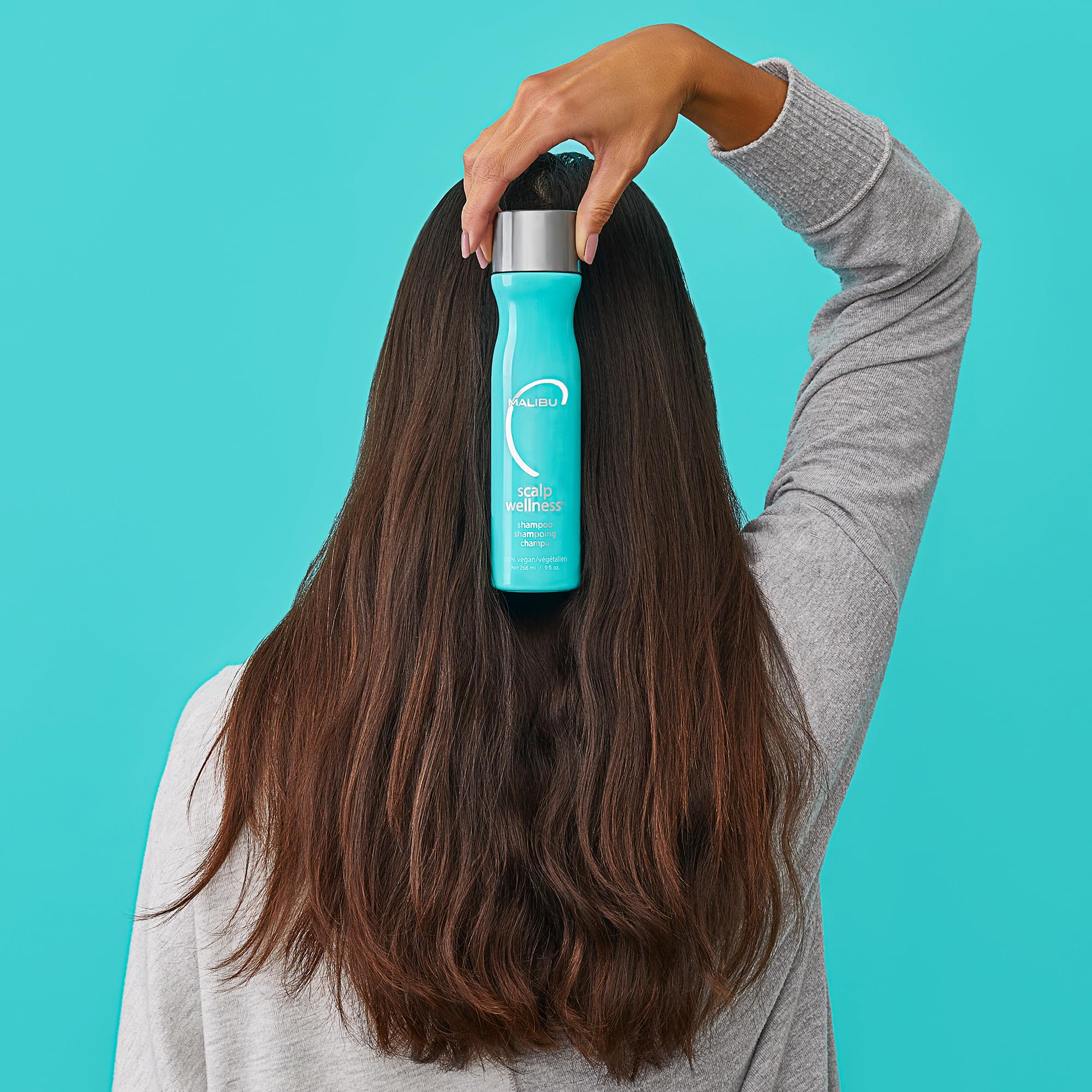 Malibu C Scalp Wellness Shampoo – Sulfate-Free Moisturizing Treatment (9 oz)