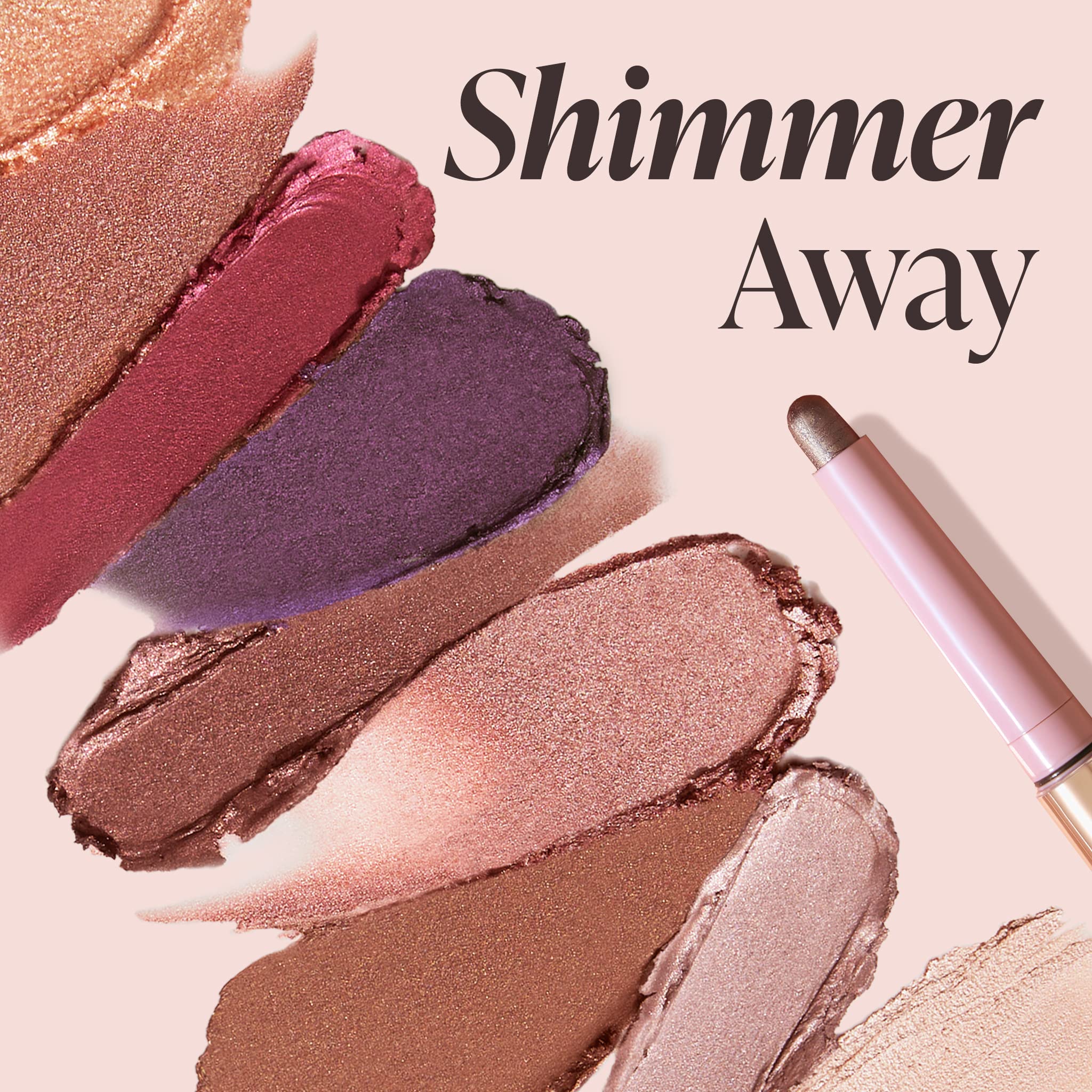 Mally Beauty Evercolor Eyeshadow Stick Beachy Bronze Shimmer | Waterproof & Crease-Proof
