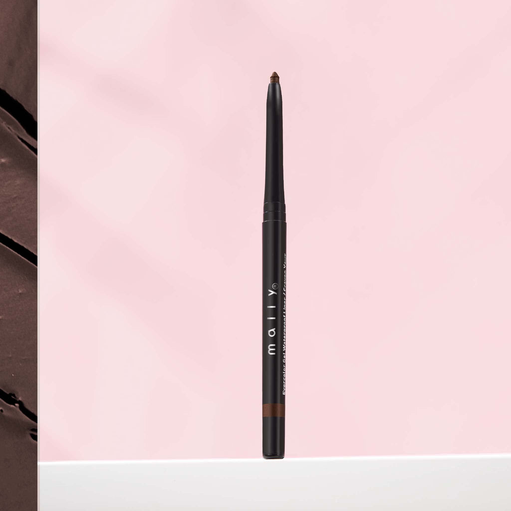Mally Beauty Evercolor Gel Waterproof Eyeliner – Walnut | Creamy, Long-Lasting, Smudge-Proof