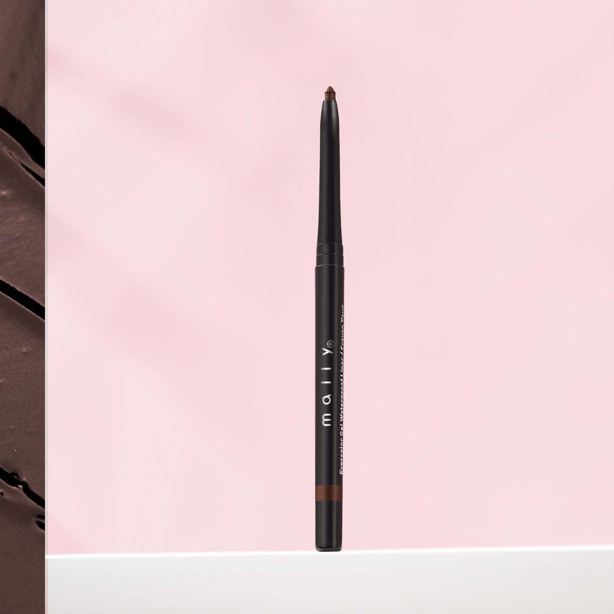 Mally Beauty Evercolor Gel Waterproof Eyeliner – Walnut | Creamy, Long-Lasting, Smudge-Proof