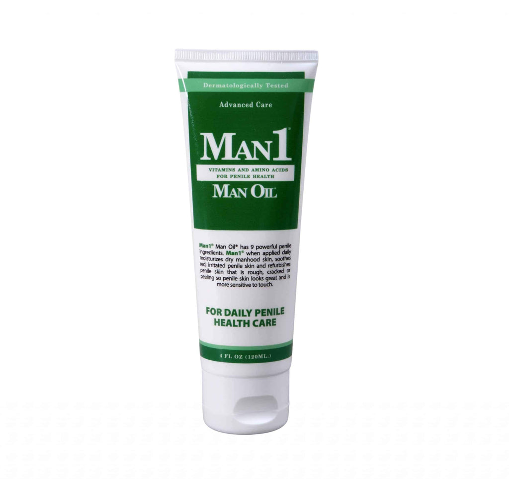 Man1 Man Oil Penile Health Cream - Ultra-Fast Relief & Fragrance-Free Care