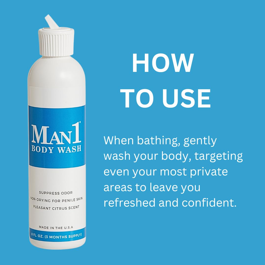 Man1 Man Oil Collection — Premium Penile Care Gift Set (3 Products)