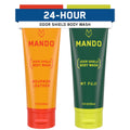 Mando Acidified Body Wash – 24-Hour Odor Control, SLS-Free, Bourbon Leather & Mt Fuji