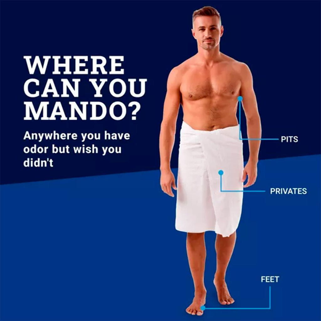 Mando Whole Body Deodorant - Cedar Grove - Aluminum-Free Invisible Cream Deodorant - 3.0 oz (Pack of 01)