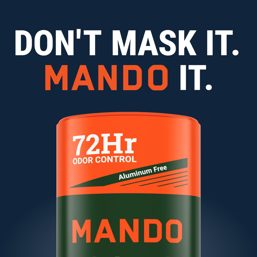 Mando Whole Body Deodorant – Aluminum Free, 72-Hour Odor Control | Clover Woods
