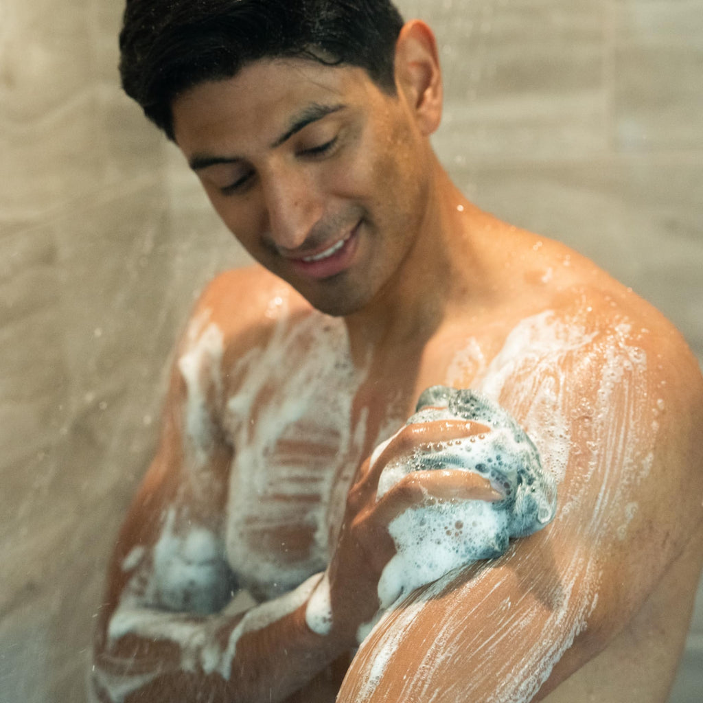 Mando Odor Shield Body Wash - 24 Hour Odor Control - Unscented, SLS & Paraben Free - 8.5 oz