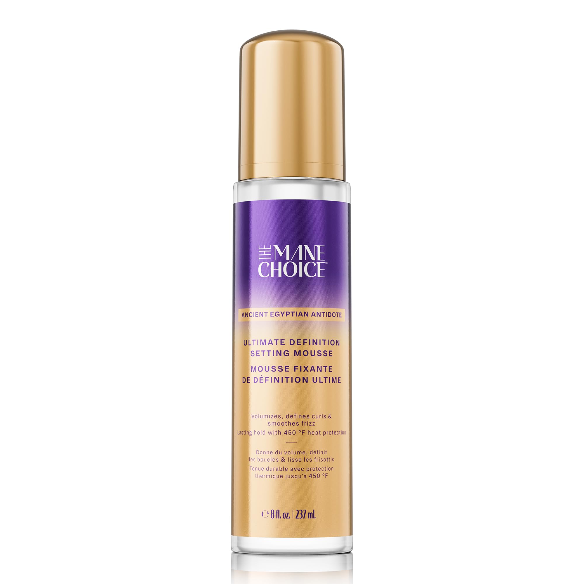 The Mane Choice Ancient Egyptian Antidote Ultimate Definition Setting Mousse – Curl Definition, Volume & Heat Protection