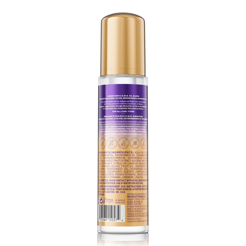 The Mane Choice Ancient Egyptian Antidote Ultimate Definition Setting Mousse – Curl Definition, Volume & Heat Protection