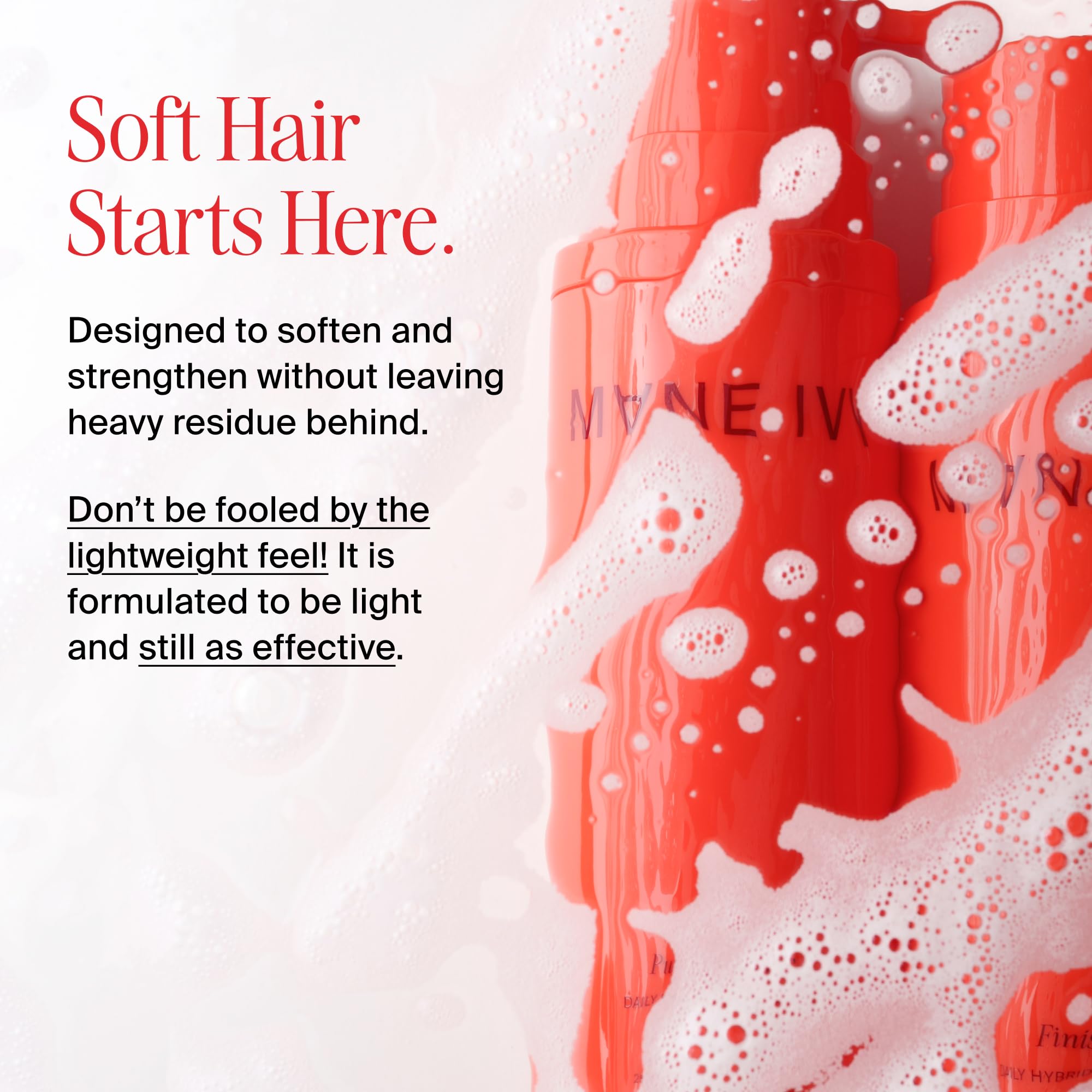 MANE IVY Finish Me Lightweight Slip Conditioner | Sulfate-Free Detangler with Hibiscus & Passionfruit