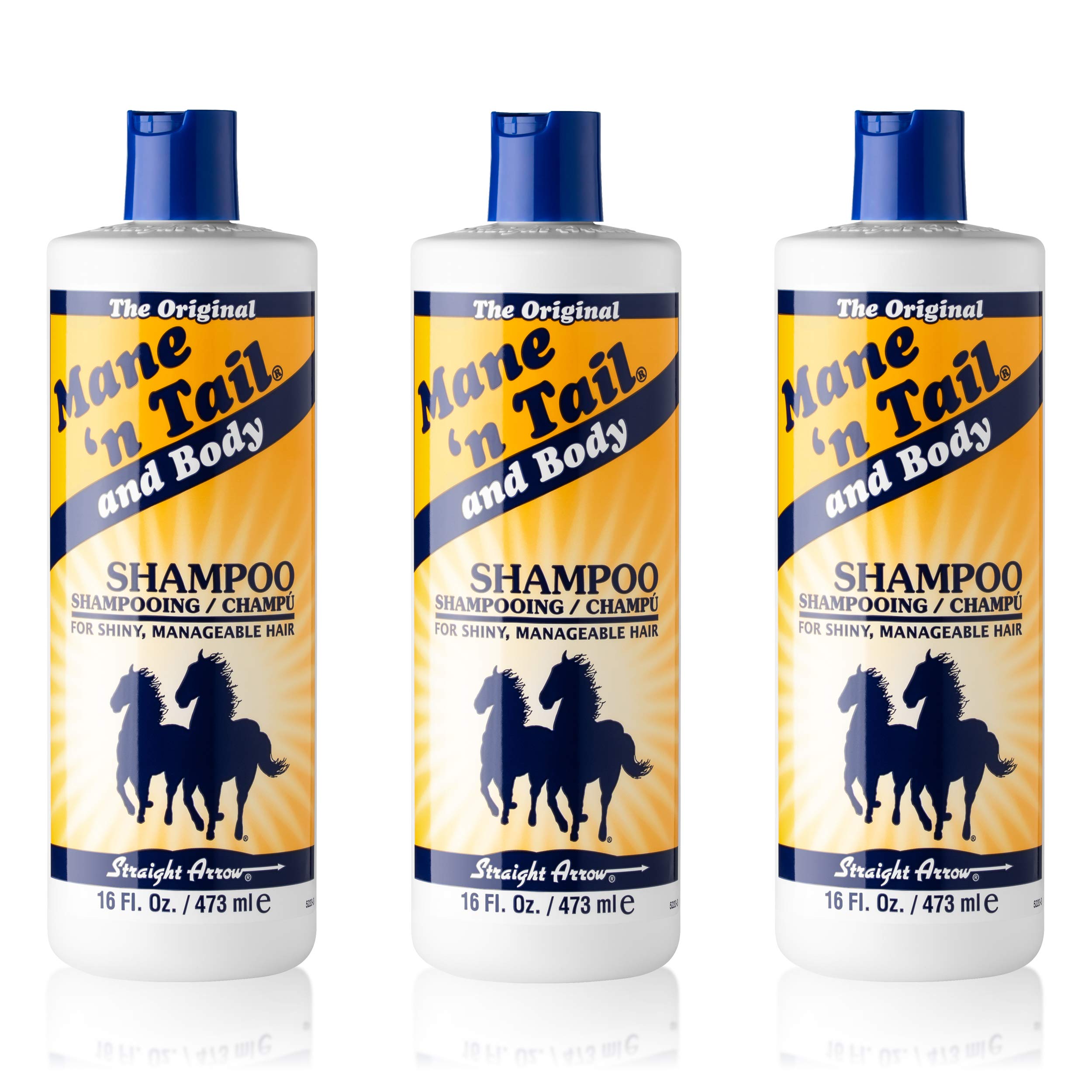 Mane 'n Tail Original Formula Shampoo – Thicker, Fuller Hair (16 oz, 3-Pack)