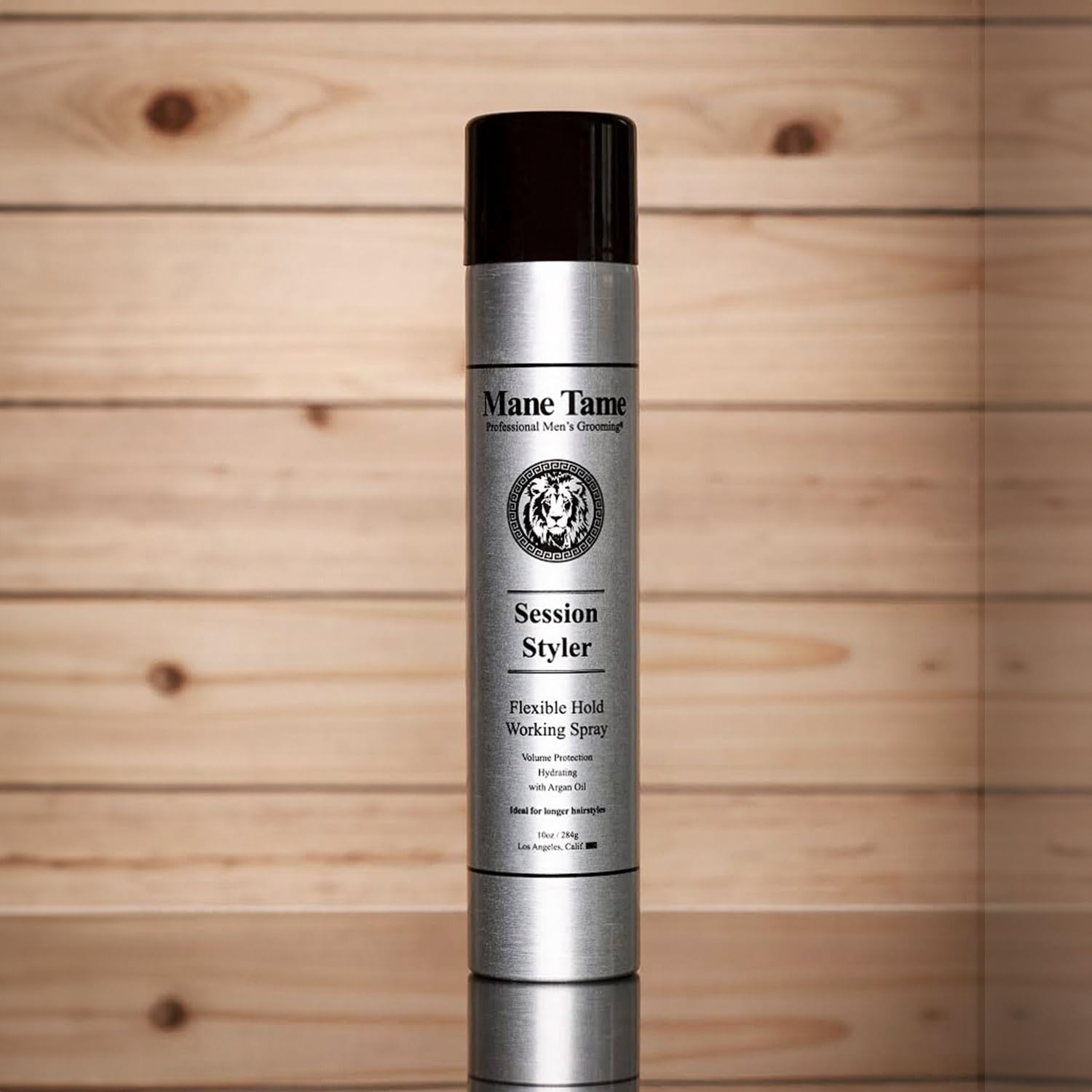 MANE TAME Session Styler Hair Spray for Men 10oz | Flexible Hold, Volume Protection, Working Spray
