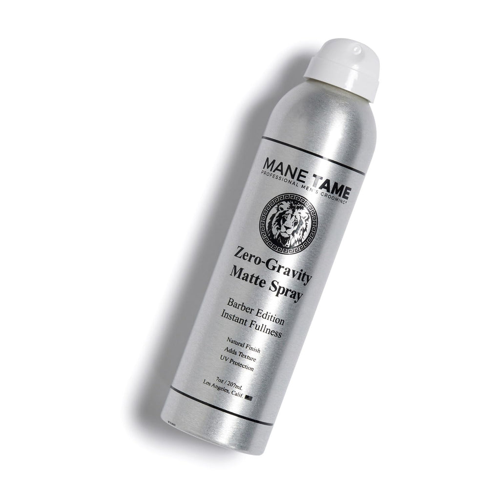 MANE TAME Zero-Gravity 7oz Matte Finish Spray – Instant Fullness, Volume, Texture & UV Protection