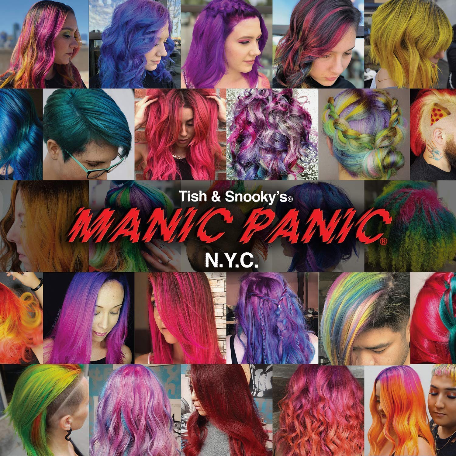 MANIC PANIC Silver Stiletto Sulfate-Free Purple Shampoo – Neutralizes Brass on Grey, Blonde, Purple & Blue Hair (8oz) – Vegan & Cruelty-Free