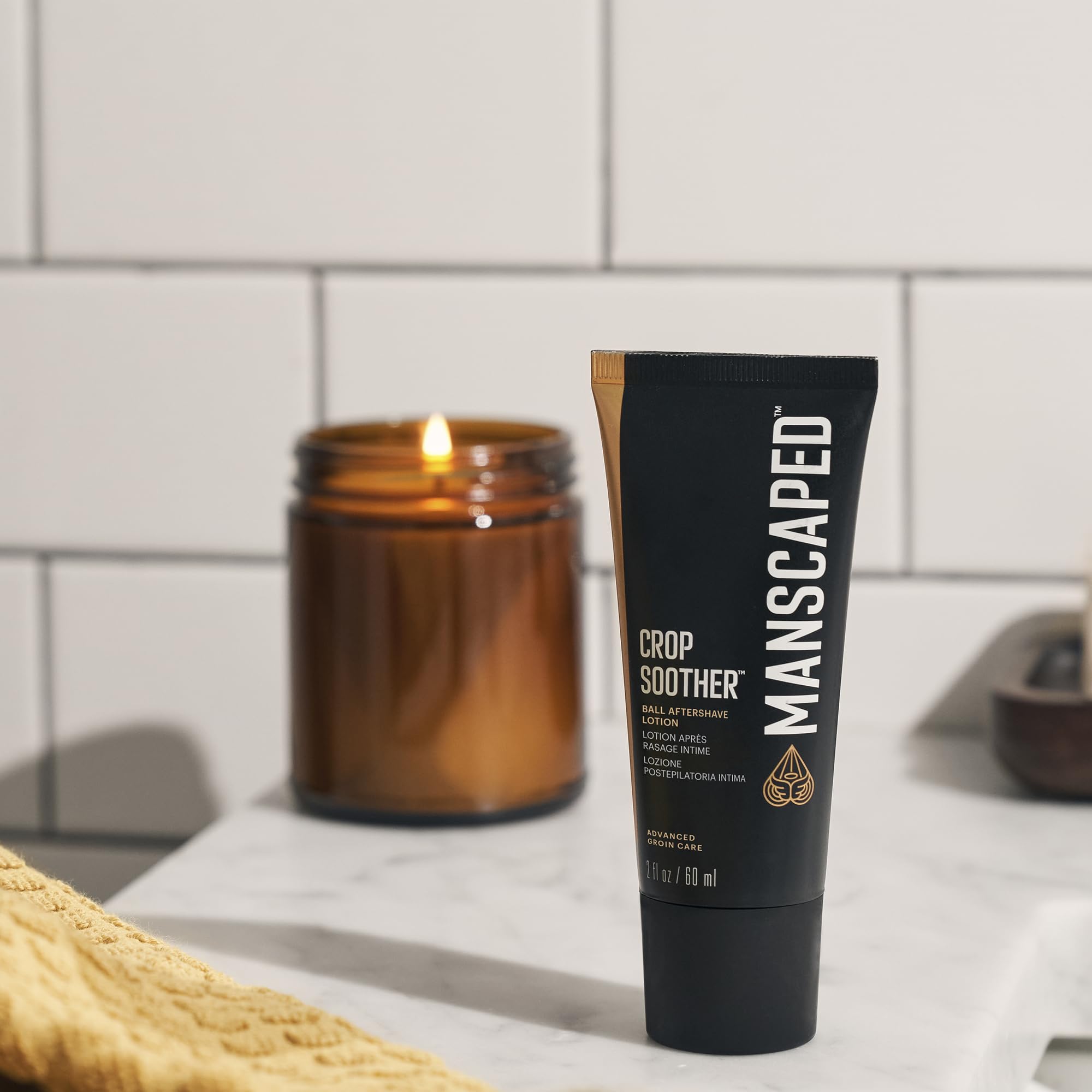 MANSCAPED Crop Soother Groin Aftershave – Aloe, Oats, Shea & Cocoa Butter