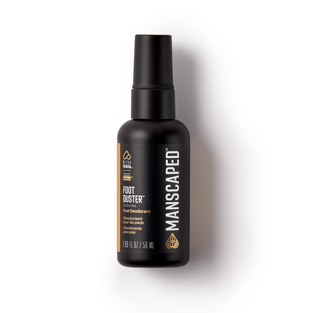 MANSCAPED The Foot Duster – Cooling Foot Deodorant Spray with Tea Tree & Peppermint