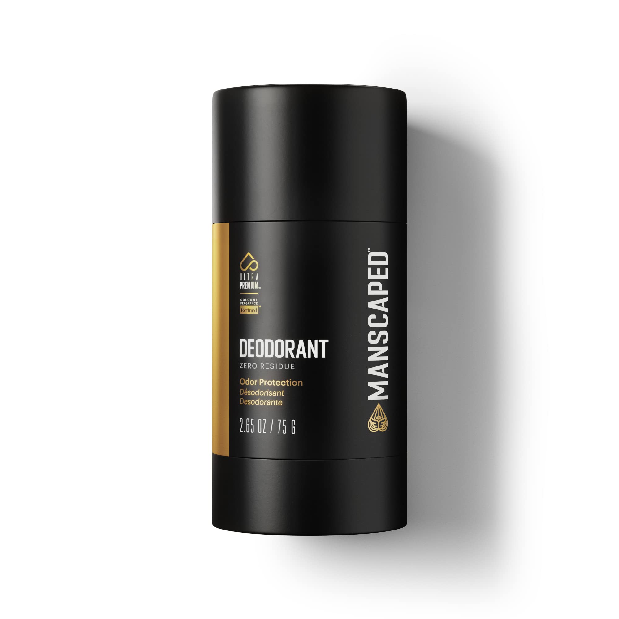 MANSCAPED UltraPremium Deodorant — Aluminum-Free Clear Formula (2.65 oz)