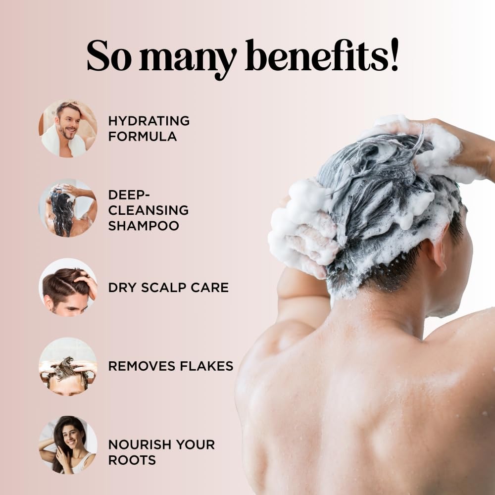 Maple Holistics Cleansing Shampoo for Dry Scalp Care — Cedarwood & Rosemary with Tea Tree Oil