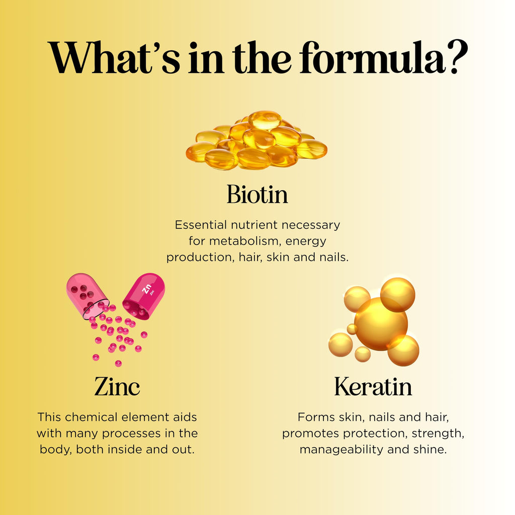 Maple Holistics Biotin 10000mcg & Collagen Hair Growth Supplement for Women & Men