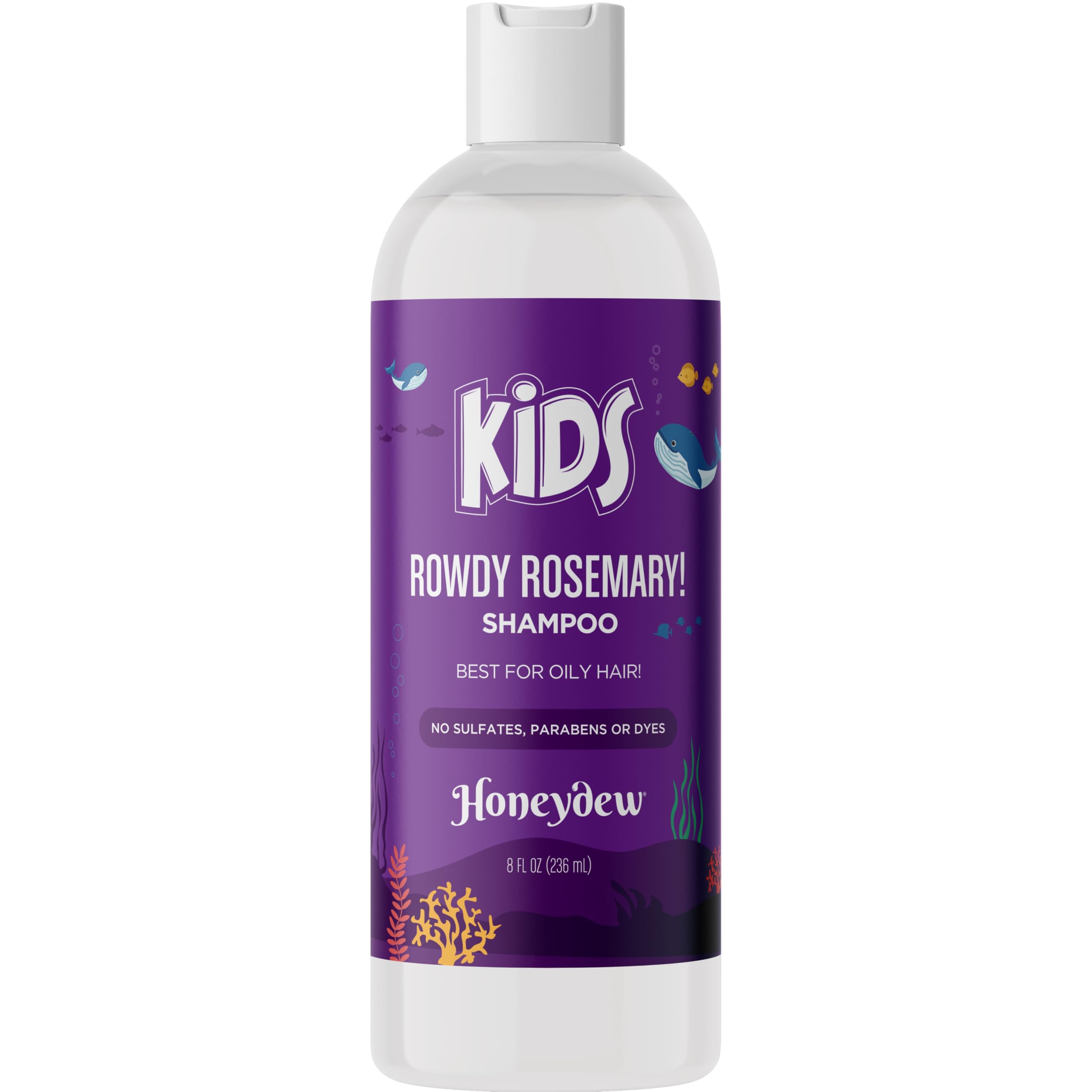 Maple Holistics Deep Cleansing Kids Shampoo – Tea Tree & Rosemary, Paraben & Sulfate Free