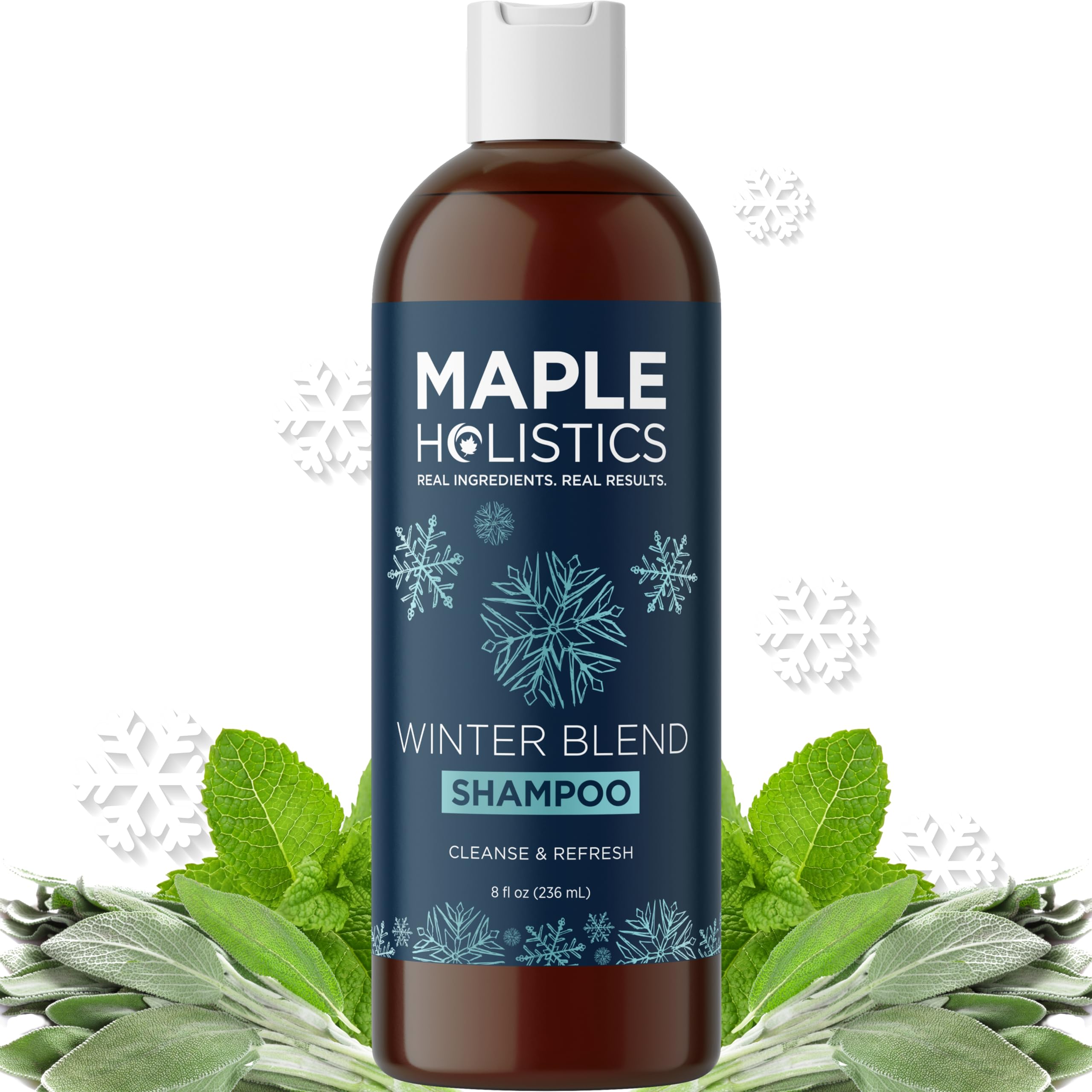 Maple Holistics Sulfate-Free Hard Water Shampoo — Deep Clarifying & Hydrating