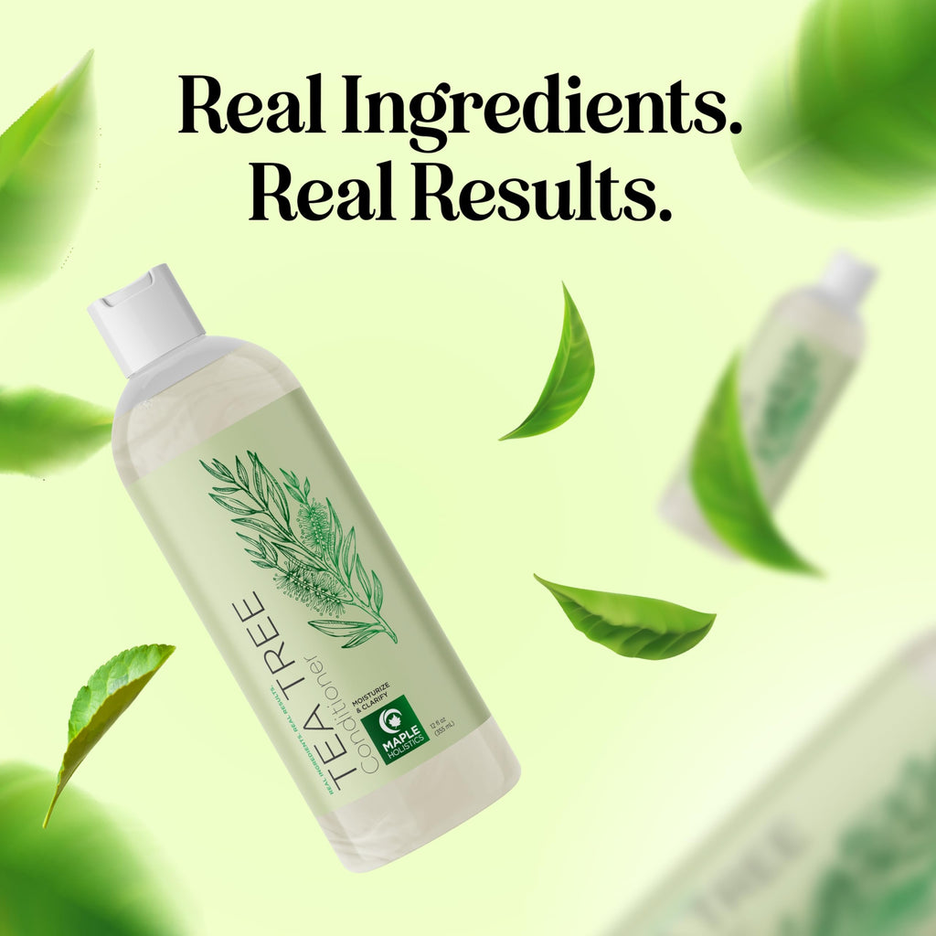 Maple Holistics Tea Tree Conditioner for Dry Hair — Sulfate-Free Nourishing Formula