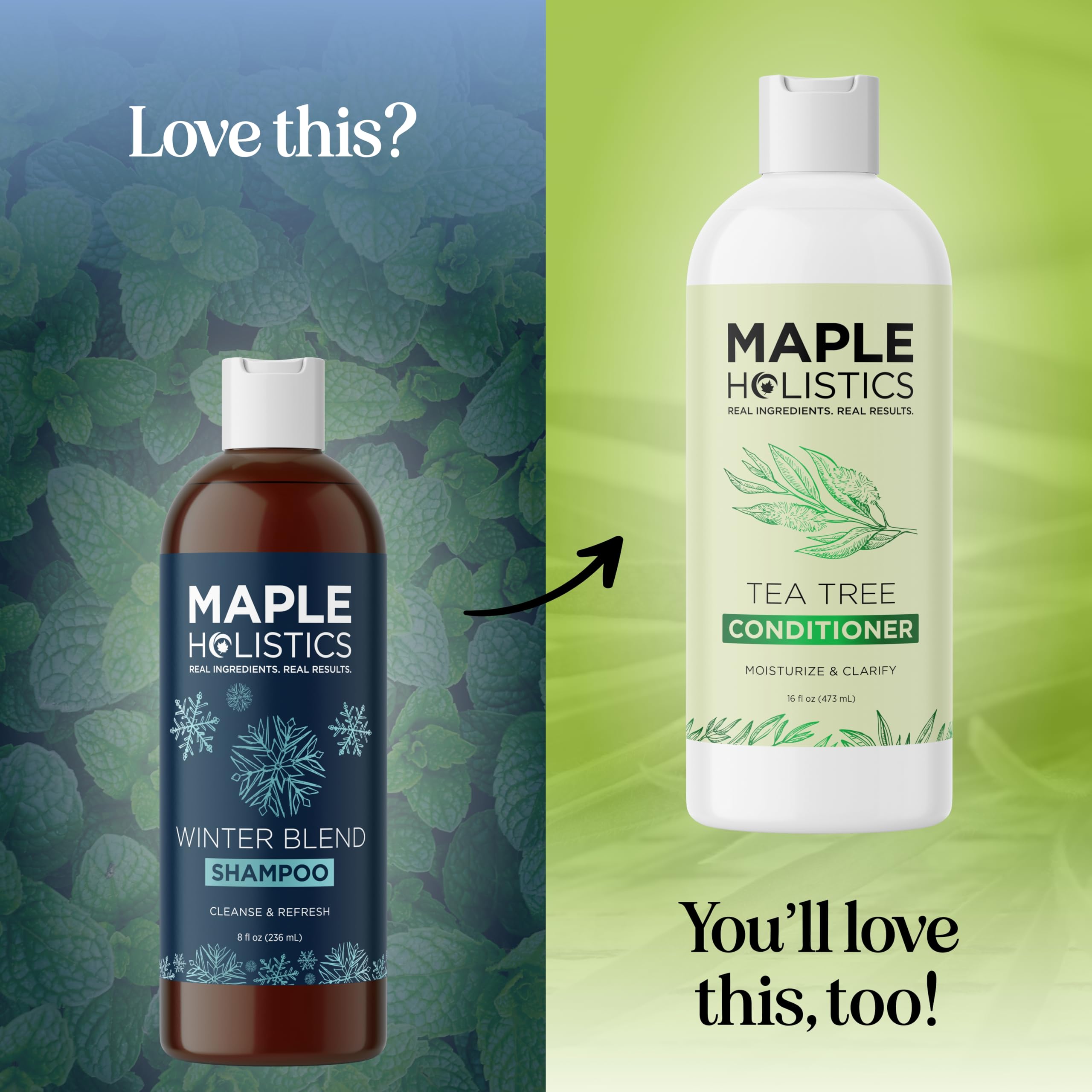 Maple Holistics Sulfate-Free Hard Water Shampoo — Deep Clarifying & Hydrating