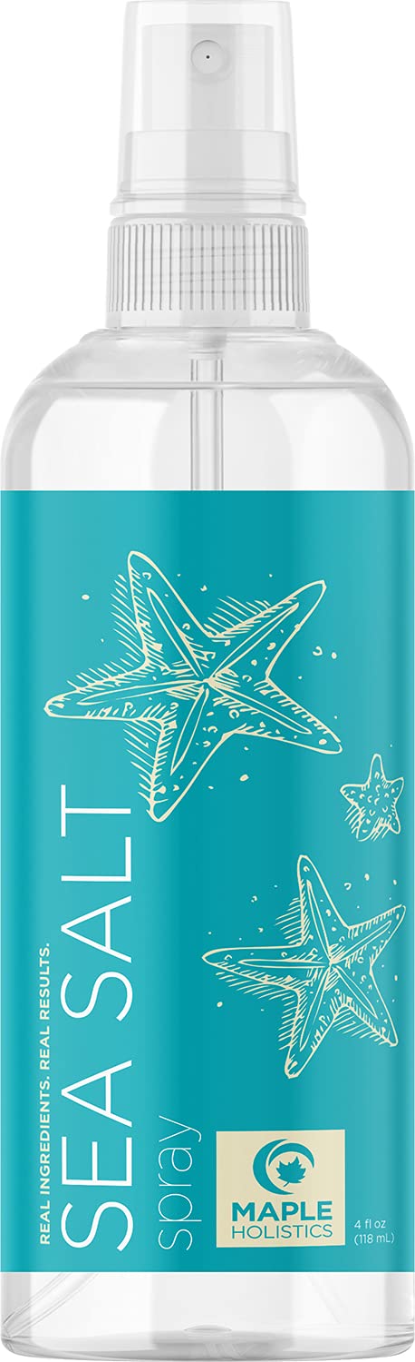 Maple Holistics Volumizing Sea Salt Spray – Beach Waves & Texture Booster