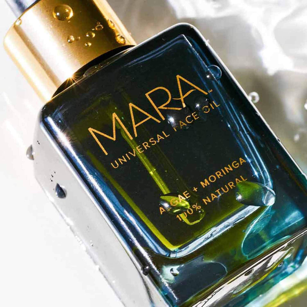 MARA Universal Hydrating Face Oil – Algae + Moringa for Glow & Firmness (0.5 oz)