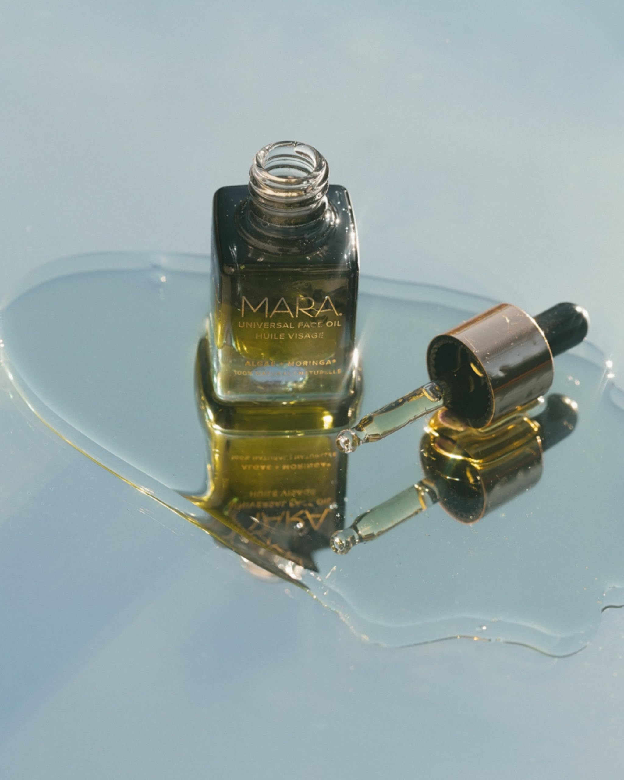 MARA Universal Hydrating Face Oil – Algae + Moringa for Glow & Firmness